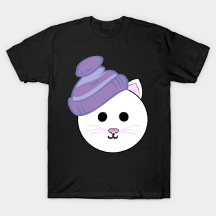 Cat Hat Emoji T-Shirt